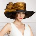 Two tone s Trendy Dress Wedding Church Kentucky Derby Occasional Hat A045  eb-27628182